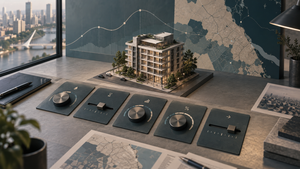 Matriz para ajustar liquidez, plazo y salida de una inversión inmobiliaria según el ciclo económico