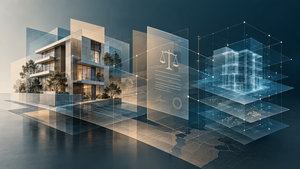 Capas visuales entre un activo inmobiliario y una representación digital